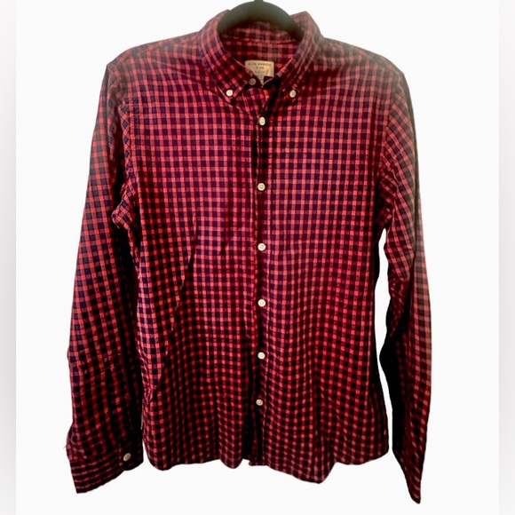 Club Monaco Vintage 90’s Plaid Shirt - Picture 1 of 5